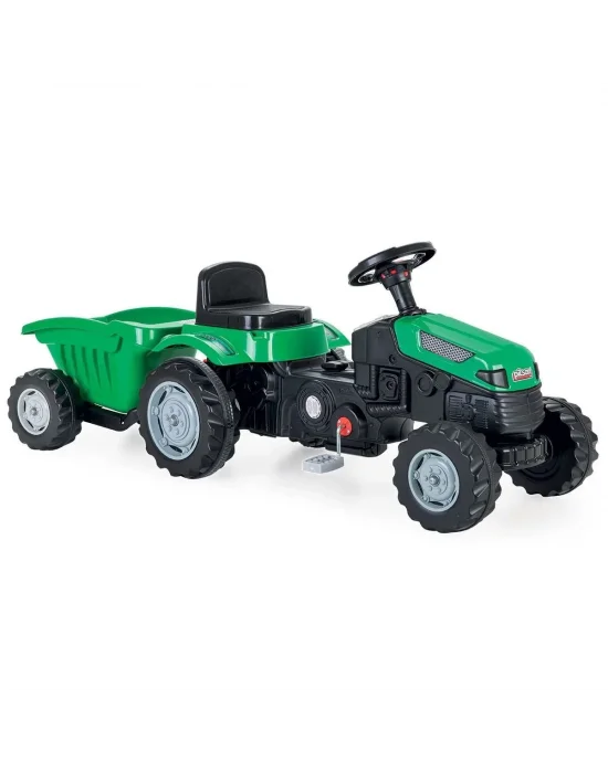 07 316 Active Römorklu Traktör Pedallı Yeşil -pilsan Oyuncak