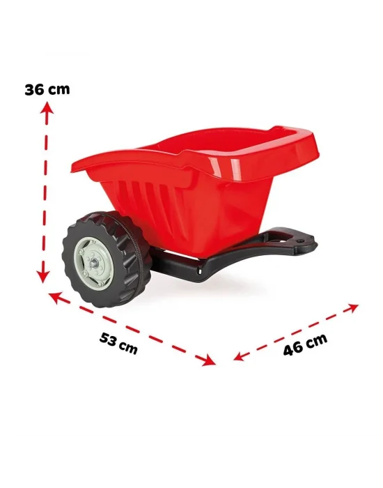 07 317 Active Traktör Römork Kırmızı -pilsan Oyuncak