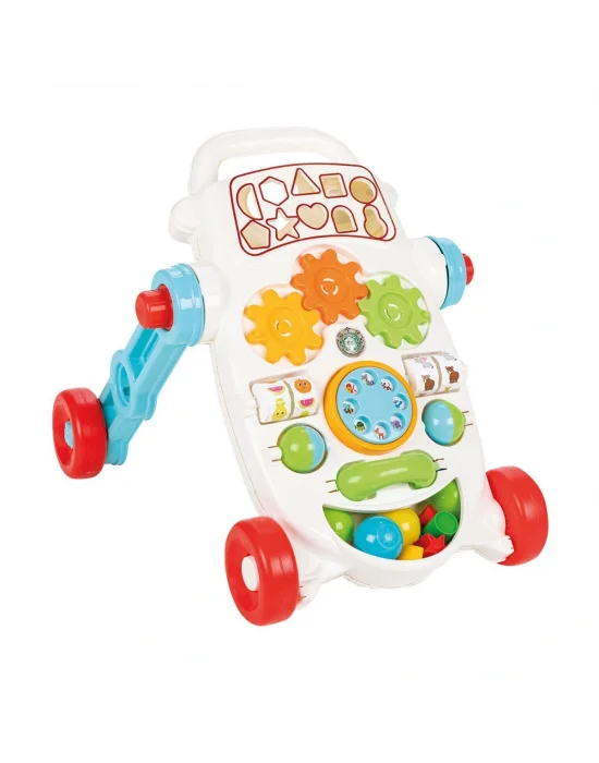 07 539m Happy İlk Adım Arabası Mavi