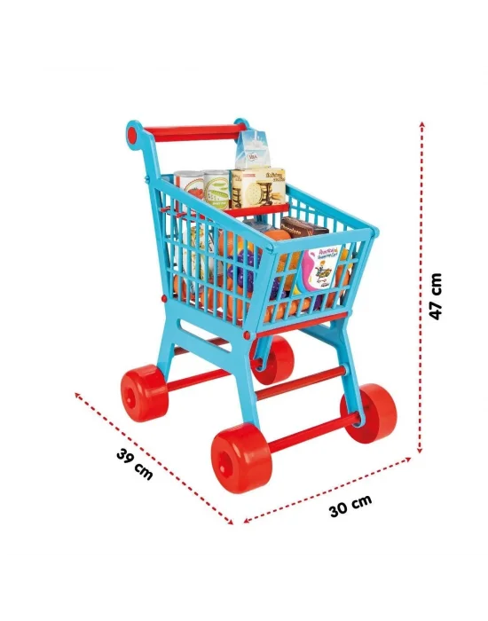 07 608 Pratik Market Arabası -pilsan Oyuncak