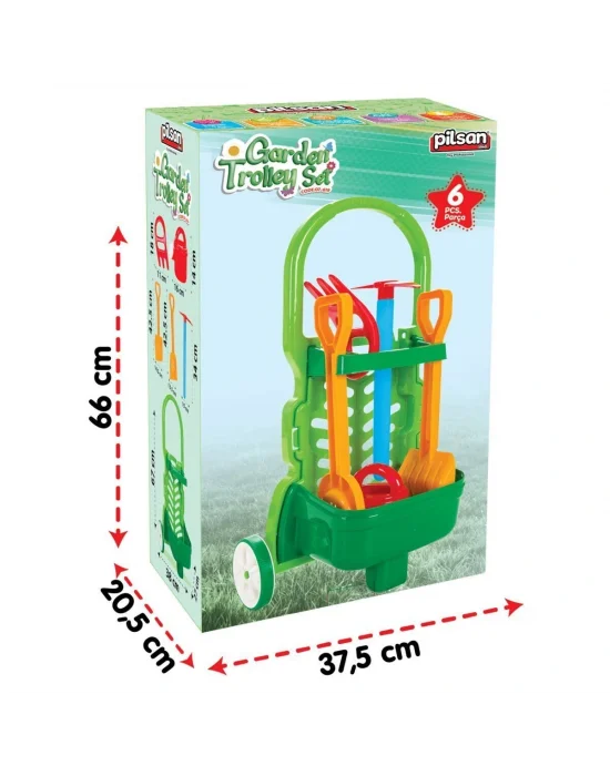 07 619 Arabalı Bahçe Seti