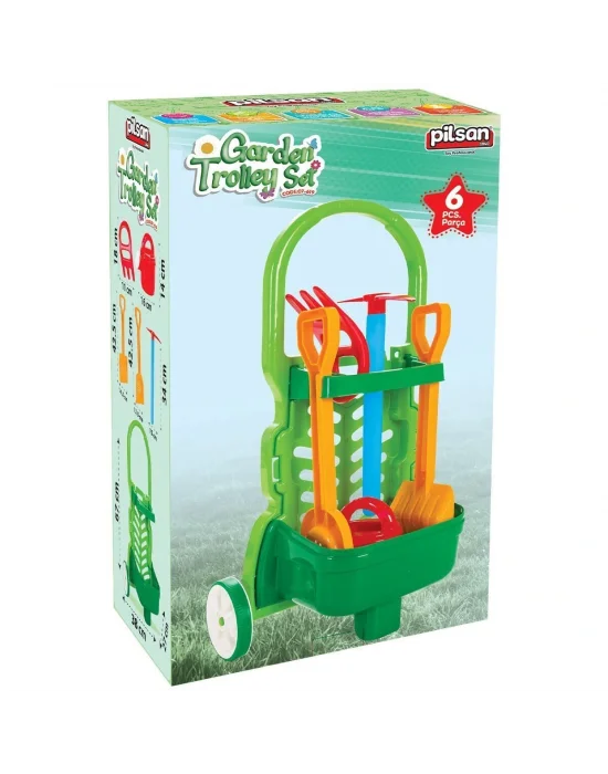 07 619 Arabalı Bahçe Seti