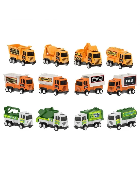 07 628 Pilsan Çek Bırak Mini Kamyonlar İş Serisi (adet)