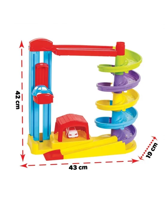 07 668 Asansörlü Yol Seti -pilsan Oyuncak