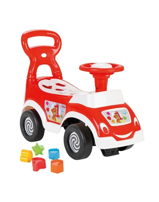 07 828 Smart Baby Ride On Bultaklı İlk Arabam  - Kırmızı