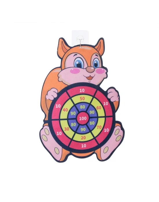 07 981 Ayaklı Cırt Cırtlı Dart  Oyunu -pilsan Oyuncak