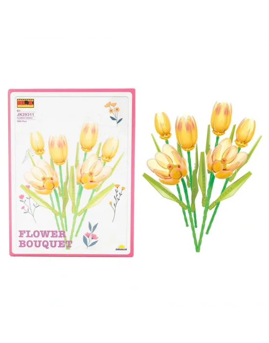 1005756 Sun-rst-blx-flower Set Lale Buketi 340 Parça