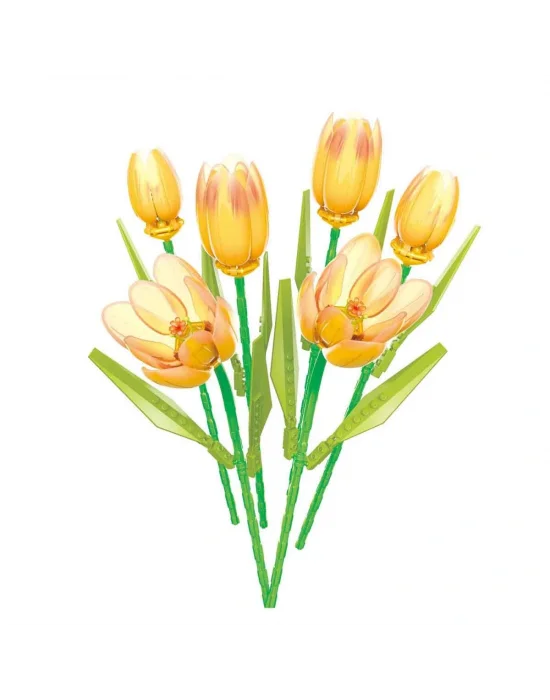 1005756 Sun-rst-blx-flower Set Lale Buketi 340 Parça