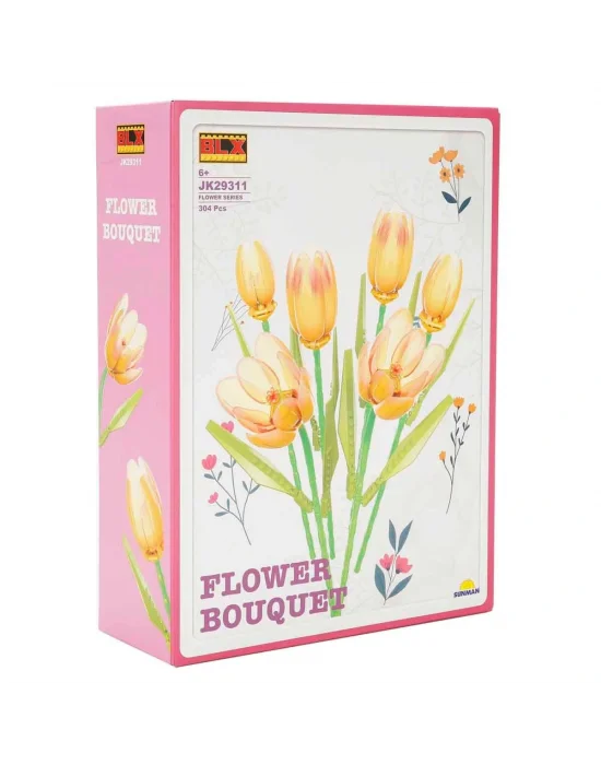 1005756 Sun-rst-blx-flower Set Lale Buketi 340 Parça