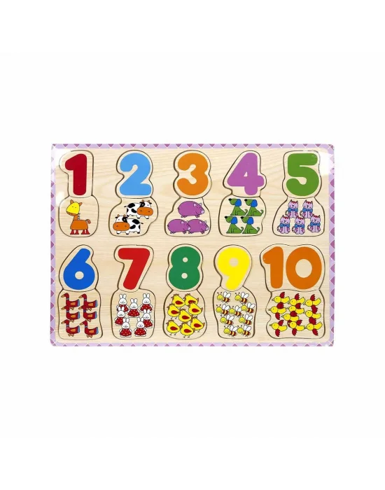 1006609  Tahta   Bultak Rakamlar Hayvanlı