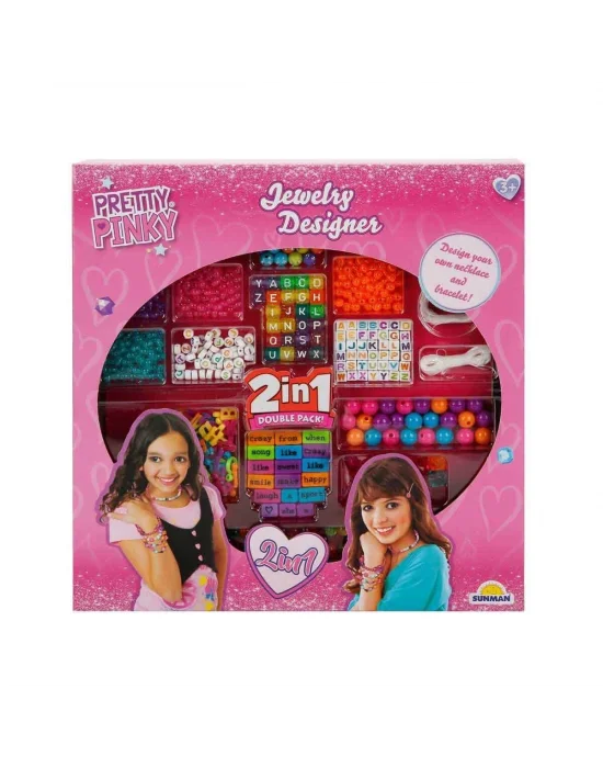 1011036  Harfli Boncuk Hobi Seti 2ın1 -sunman