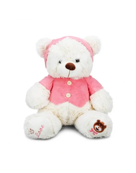 1014 Puffy Friends T Shirtlü Sevimli Peluş Ayı 43 Cm