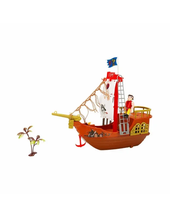 1031229 Sun-yfn-rdb-korsan Oyun Set Beyaz Yelken Ort
