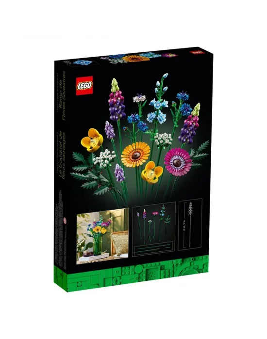 10313 Lego® İcons - Kır Çiçekleri Buketi 939 Parça +18 Yaş