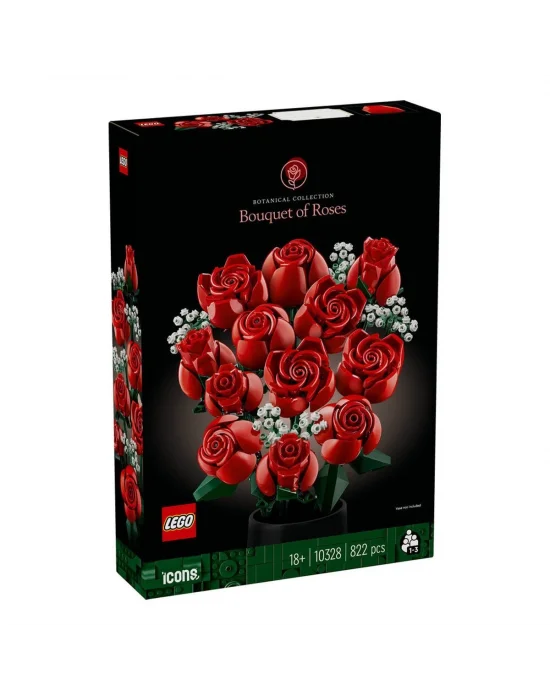10328 Lego İcons Gül Buketi 822 Parça +18 Yaş