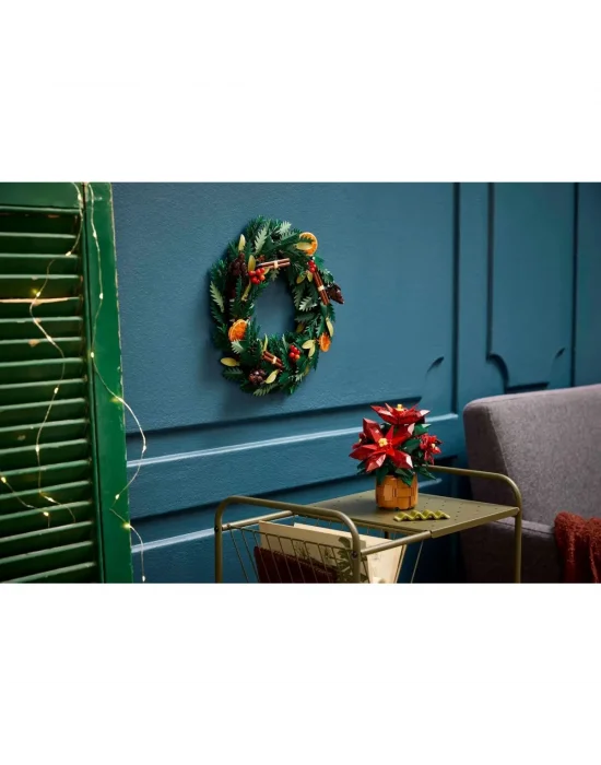 10340 Lego İconic Botanicals Çelenk - Wreath 1194 Parça +18 Yaş