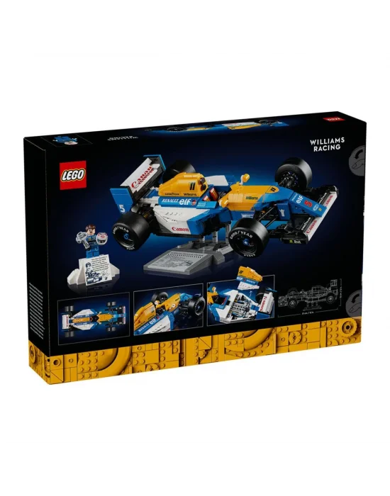 10353 Lego İcons Williams Racing Fw14b Ve Nigel Mansell 10353 Parça +18 Yaş