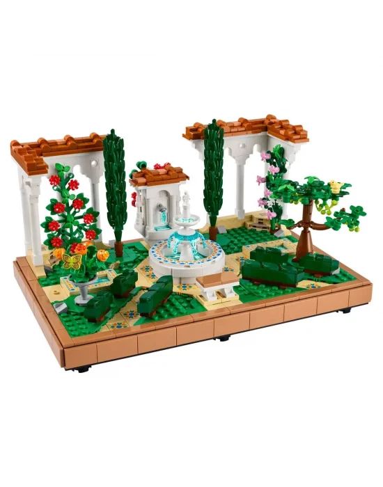 10359 Lego İcons Çeşmeli Bahçe - Fountain Garden 1302 Parça +18 Yaş