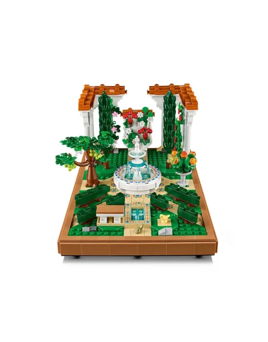 10359 Lego İcons Çeşmeli Bahçe - Fountain Garden 1302 Parça +18 Yaş