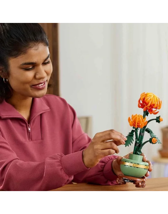10368 Lego Botanicals - Krizantem - Chrysanthemum 278 Parça +18 Yaş