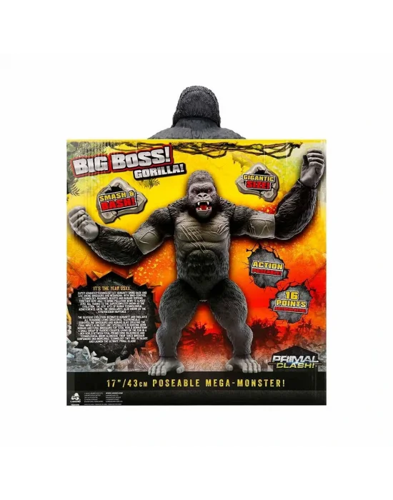 1037113 Primal Clash Büyük Patron Goril 42 Cm -sunman