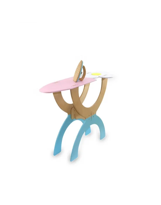 1038 Ahşap Ütü Masası Seti -lulubere Oyuncak