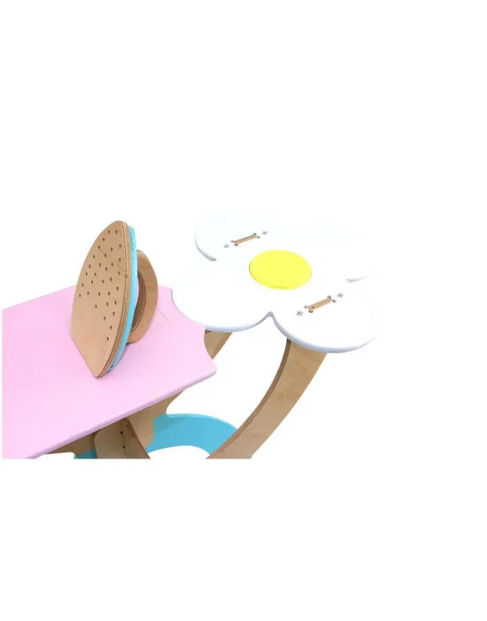 1038 Ahşap Ütü Masası Seti -lulubere Oyuncak