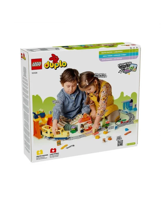 10428 Lego Duplo  Büyük İnteraktif Mahalle Treni 103 Parça +3 Yaş