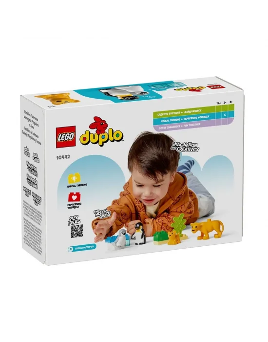 10442 Lego Duplo Penguen Ve Aslanlar 10 Parça +2aş