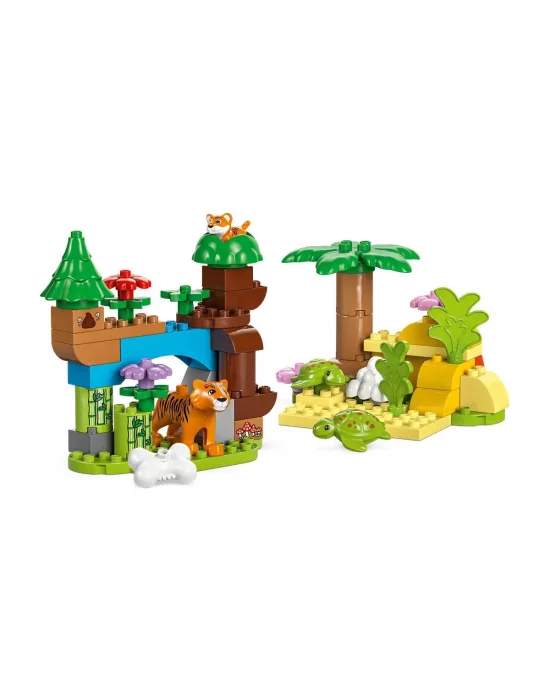 10446 Lego Duplo 3ü1 Arada Vahşi Hayvan Aileleri 92 Parça +2aş