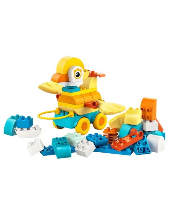 10448 Lego Duplo 3ü1 Arada Tekerlekli Hayvanlar 58 Parça +2 Yaş