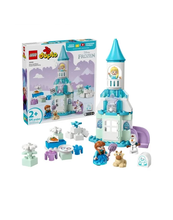 10455 Lego Duplo Anna Ve Elsanın Karlar Ülkesi Şato Partisi 54 Parça +2 Yaş
