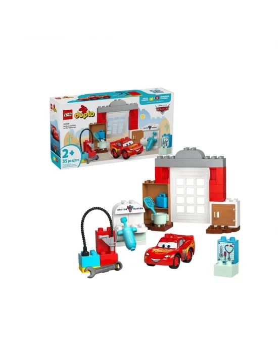 10456 Lego Duplo McQueenin Docun Garajını Ziyareti 35 Parça +2 Yaş