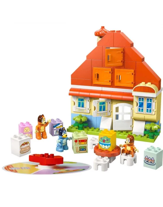 10459 Lego Duplo Bluey Ailesinin Evi Ve Hafıza Oyunu Parça +3 Yaş