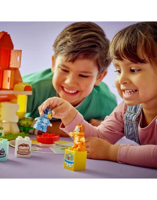 10459 Lego Duplo Bluey Ailesinin Evi Ve Hafıza Oyunu Parça +3 Yaş
