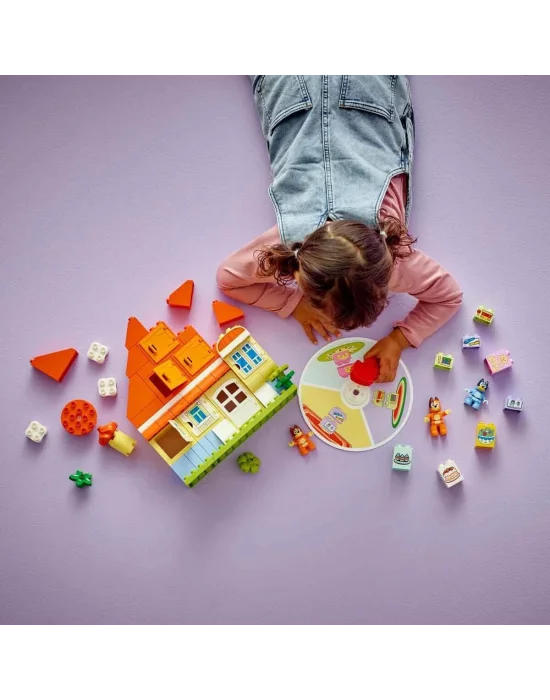 10459 Lego Duplo Bluey Ailesinin Evi Ve Hafıza Oyunu Parça +3 Yaş