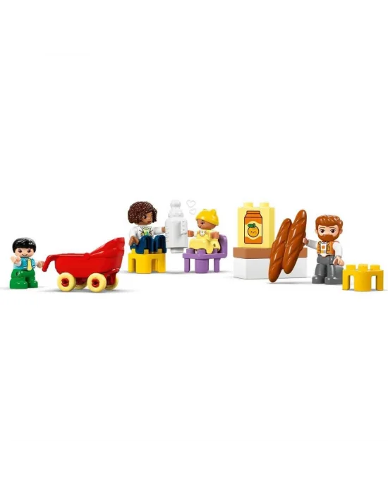 10470 Lego Duplo 3ü1 Arada Figürlü Modern Aile Evi 166 Parça +2 Yaş