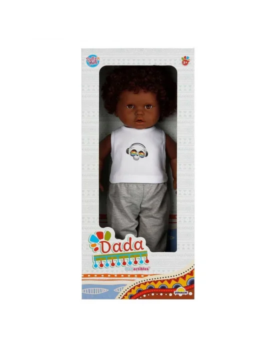 1060091 Dada Kıvırcık Saçlı Bebek 60 Cm -sunman