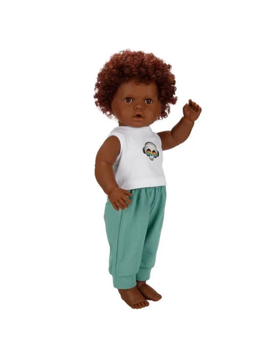 1060091 Dada Kıvırcık Saçlı Bebek 60 Cm -sunman