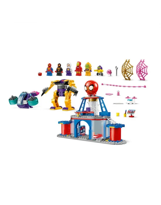 10794 Lego Marvel Spidey - Spidey Takımı Ağ Örücü Karargahı 193 Parça +4 Yaş