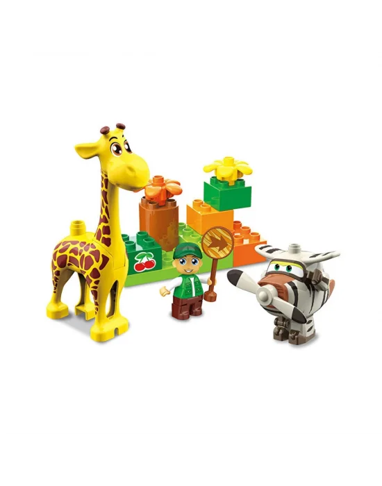 10932 Harika Kanatlar Bellonun Yağmur Ormanı 15 Parça Blok - Mega Oyuncak