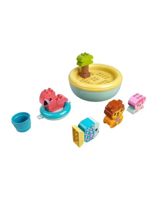 10966 Lego Duplo - Banyo Zamanı Eğlencesi: Yüzen Hayvan Adası 20 Parça +1,5 Yaş