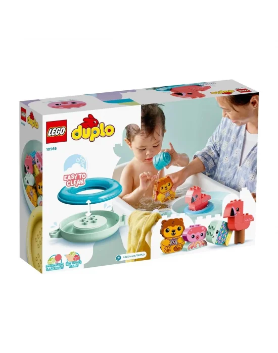 10966 Lego Duplo - Banyo Zamanı Eğlencesi: Yüzen Hayvan Adası 20 Parça +1,5 Yaş