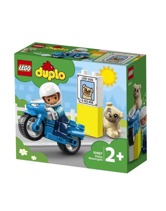 10967 Lego Duplo - Polis Motosikleti 5 Parça +2 Yaş