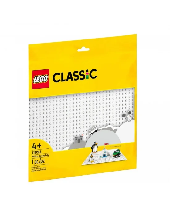 11026 Lego® Classic Beyaz Taban 1 Parça +4 Yaş