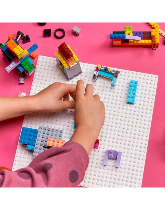 11026 Lego® Classic Beyaz Taban 1 Parça +4 Yaş