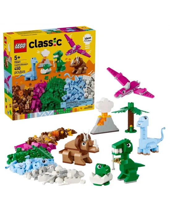 11041 Lego Classic Yaratıcı Dinozorlar 450 Parça +5 Yaş