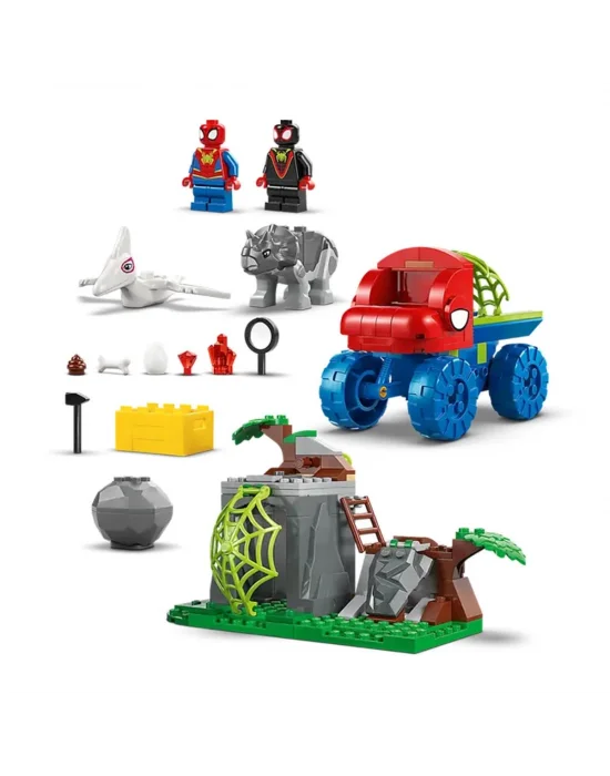 11199 Lego Marvel Spidey-spidey Ekibi Dinozor Kamyonlu Kurtarma 136 Parça +4 Yaş