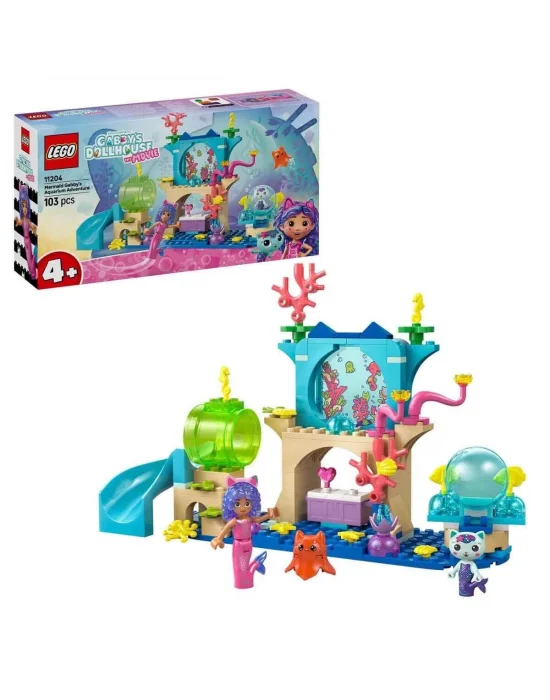 11204 Lego Duplo Deniz Kızı Gabbynin Akvaryum Macerası 103 Parça +4 Yaş