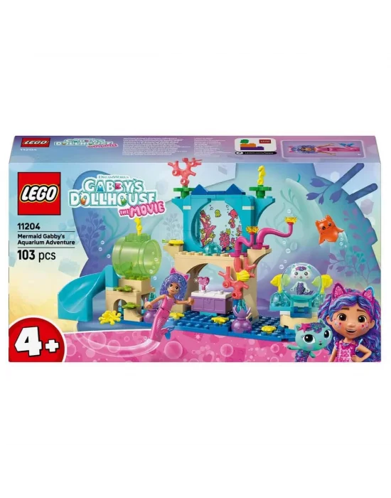 11204 Lego Duplo Deniz Kızı Gabbynin Akvaryum Macerası 103 Parça +4 Yaş